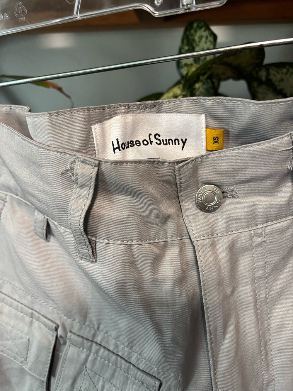 House of Sunny Easy Rider Pants in Light Gray | XS - Picture 3 of 8